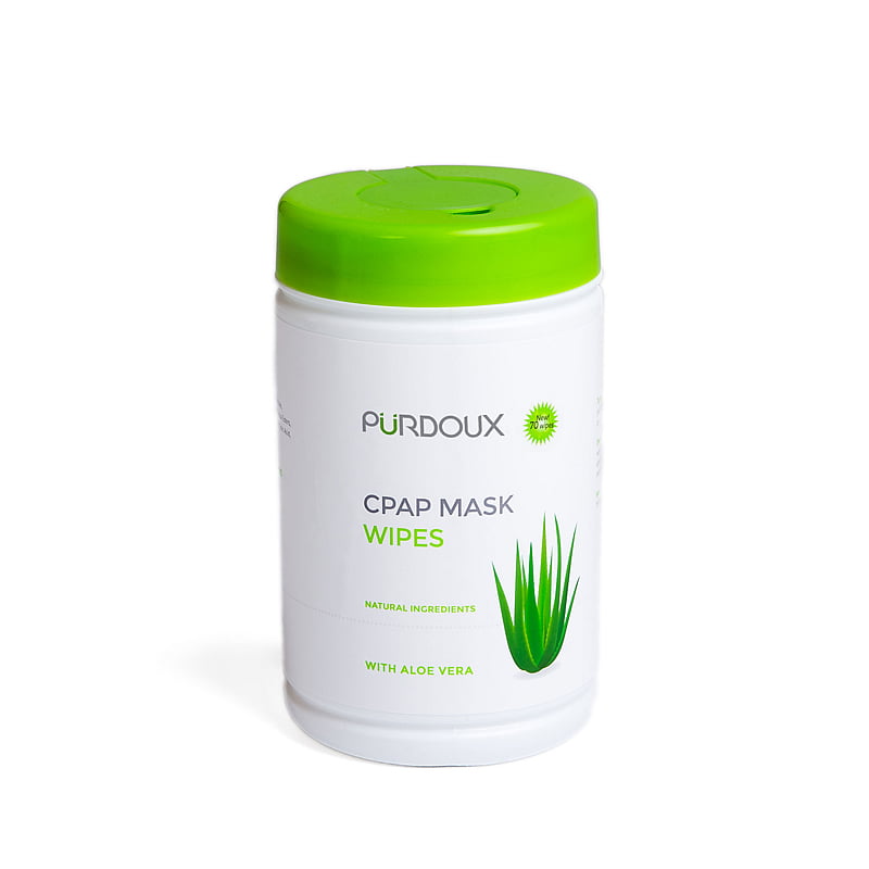 Purdoux Cpap Wipes Aloe Vera 70pk Unscented